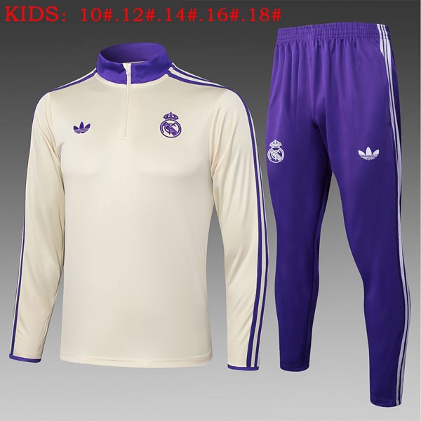 Enfant Sweatshirt Real Madrid 2025-26 Jaune 6